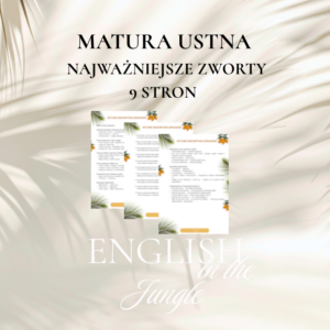 Matura Ustna - Gotowe Zwroty