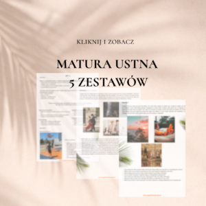 Matura Ustna