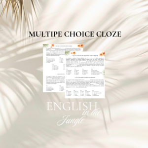 Multiple Choice Cloze B2+