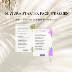 MATURA STARTER PACK - WRZESIEŃ